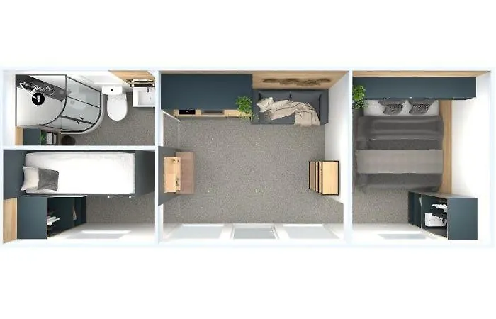 Dom wakacyjny Big Berry Kolpa - Mir Mobile House Gradac